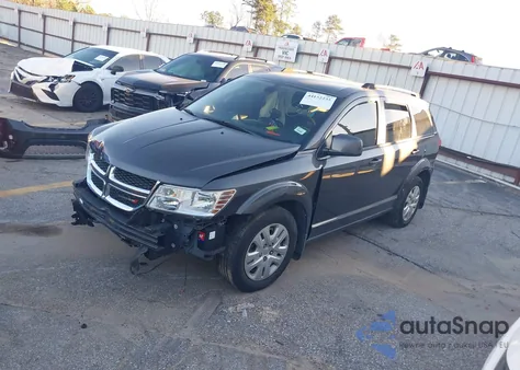 2019 Dodge Journey Se from USA, damaged, VIN 3C4PDCBB0KT783877